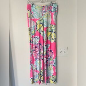 Lilly Pulitzer Middleton Palazzo Wide-Leg Pants S